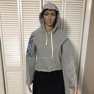 American Rag Cropped Hoodie SZ SM‎